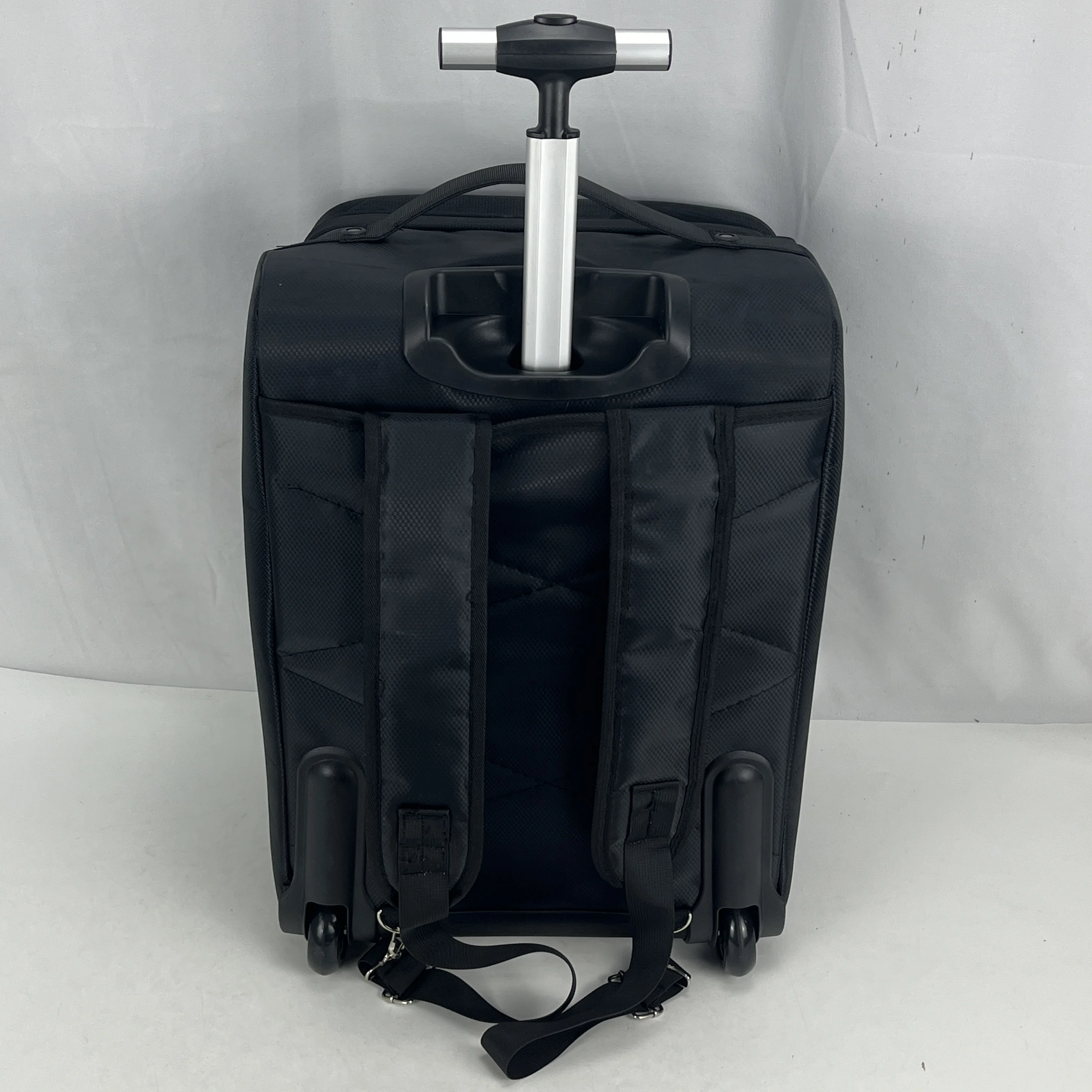 Factory Wholesale Men Women two Wheels 3 pieces set Suitcase Bag Polyester Luggage Backpack Type Trolley One  travelling luggage