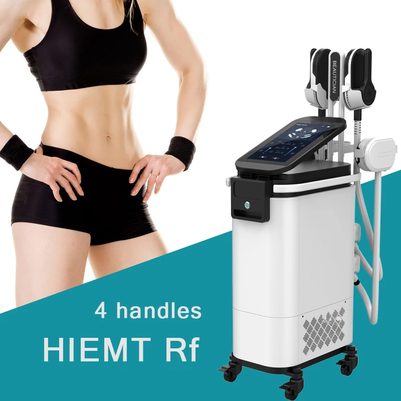 Newest 6000W Ems body building shaping fat burning ems muscle sculpting fitness machine 15 tesla rf 2023 ems sculpting machine