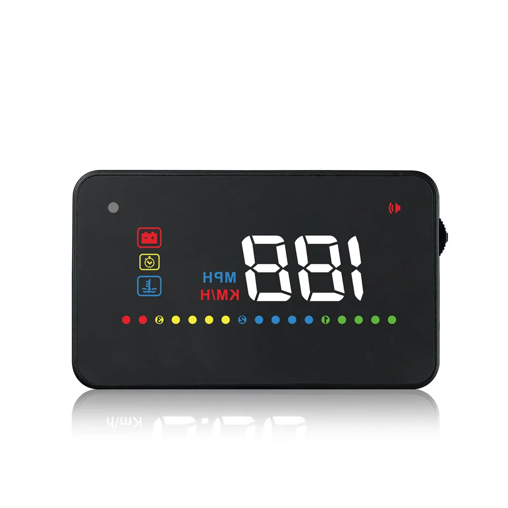 OBD II hud car heads up display windshield Projector speedometer with 3.5 inch screen