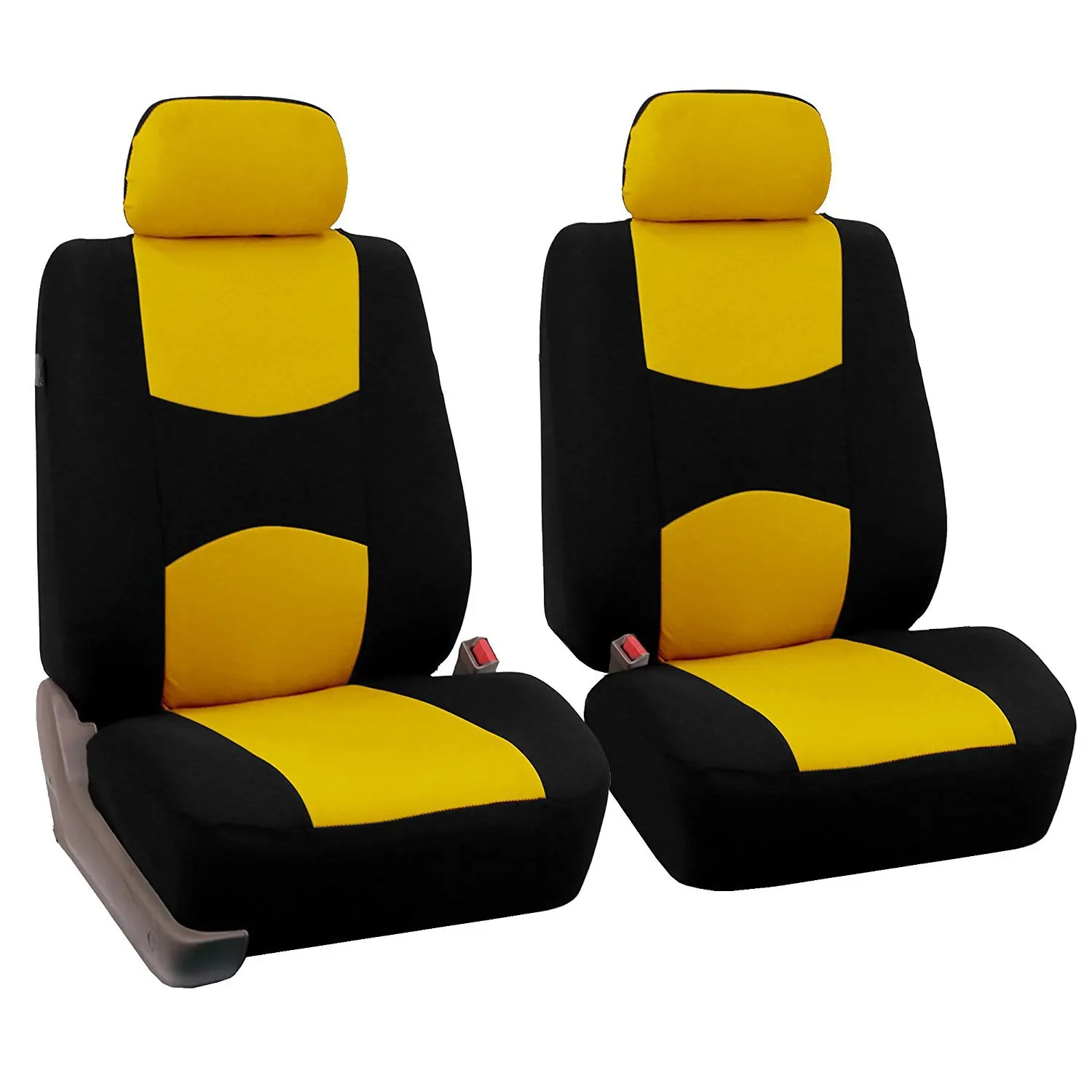 Supper Cheap  High Quality Polyester Fabric Universal Fit Pair Set Front Car Seat Covers