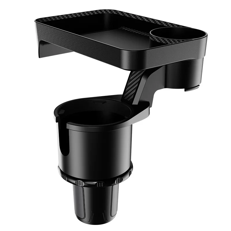 2022 New Design adjust size Car Universal Car cup Holder with removed dinner plate