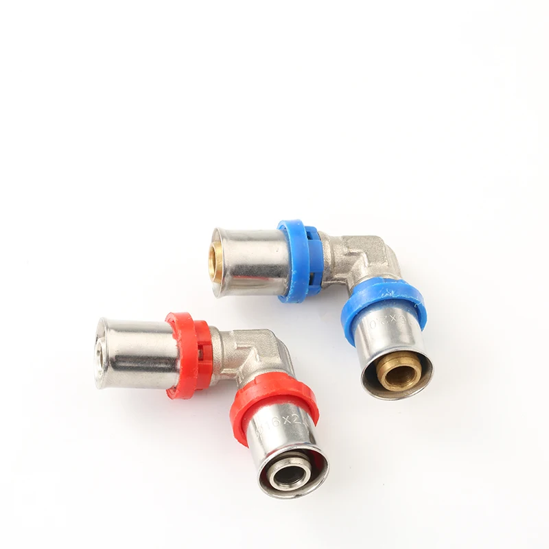 Pipe Accessories Copper Press Fittings Reducing Elbow 16*20 Install With Manual Tool