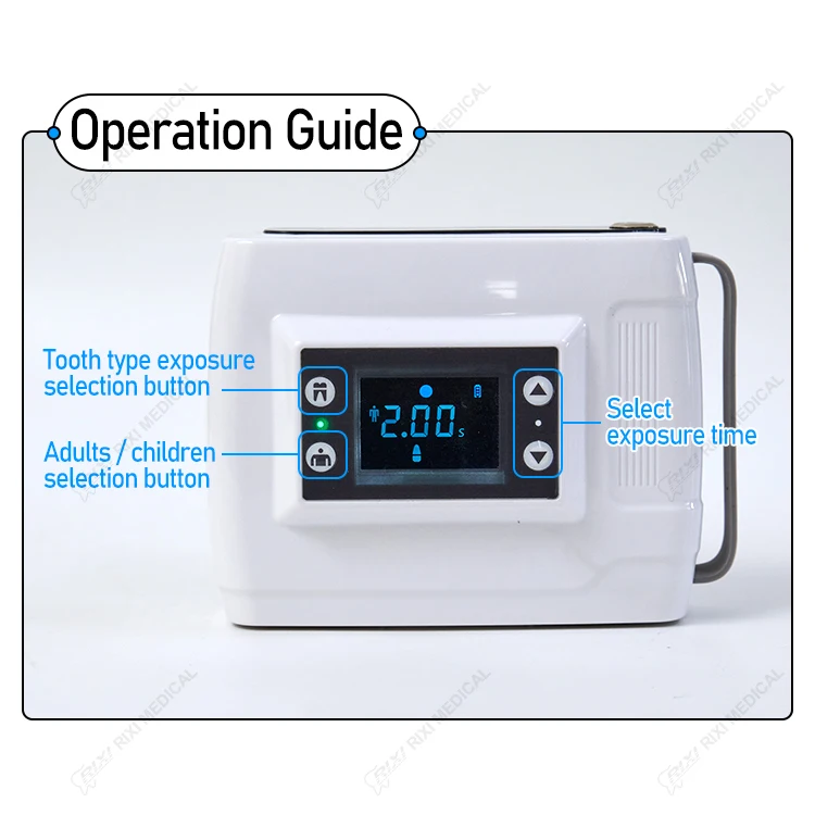 Portable Dental Xray Sensor Digital X-ray 3D High Disinfection Dental X Ray Machine
