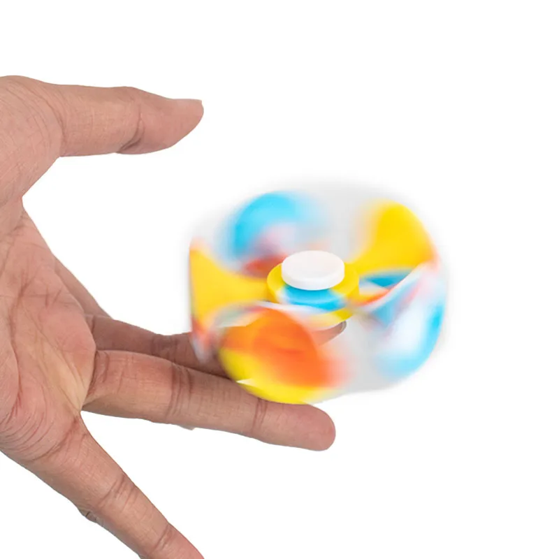 Yiwu Popular New Fidget Toy Set Sucker Spinner Suction Cup Toy Rotation Fidget Fingertip Spinning Toy