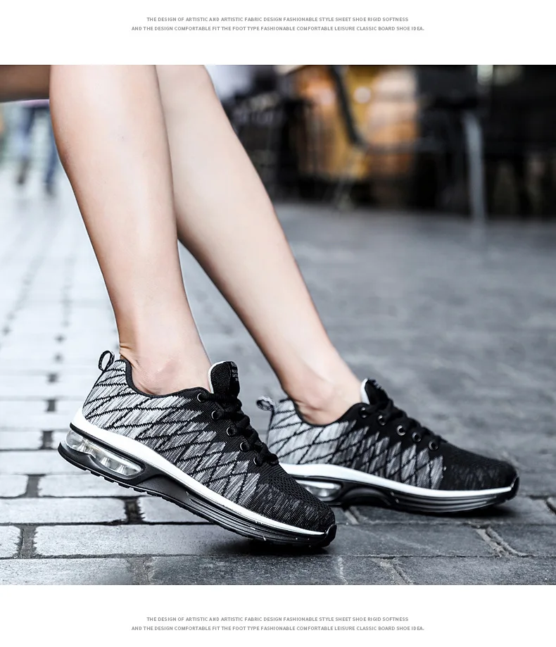 Womens Mens air cushion running shoes mesh sneakers fashion Tennis Breathable Walking Gym fitness jogging shoes for women men