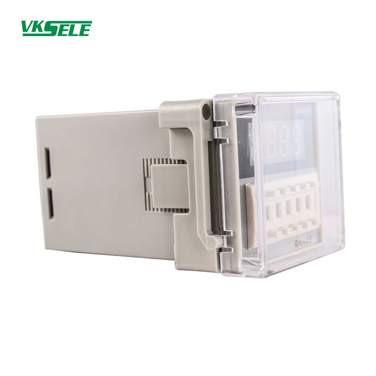 DH48S 0.1s to 99h 24V 110V  220V Digital repeat cycle timer relay