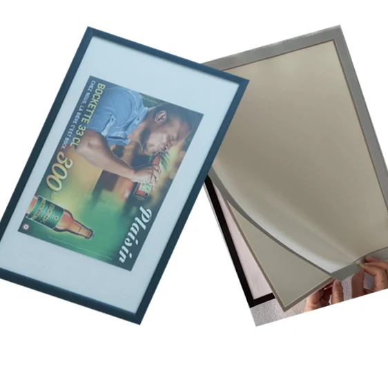 Новый материал задний свет реклама подсветка плаката панель с магнитной рамкой по низкой цене