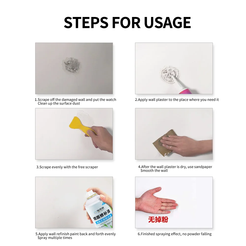 
Cheap white wall repair wall crack repair putty repair 