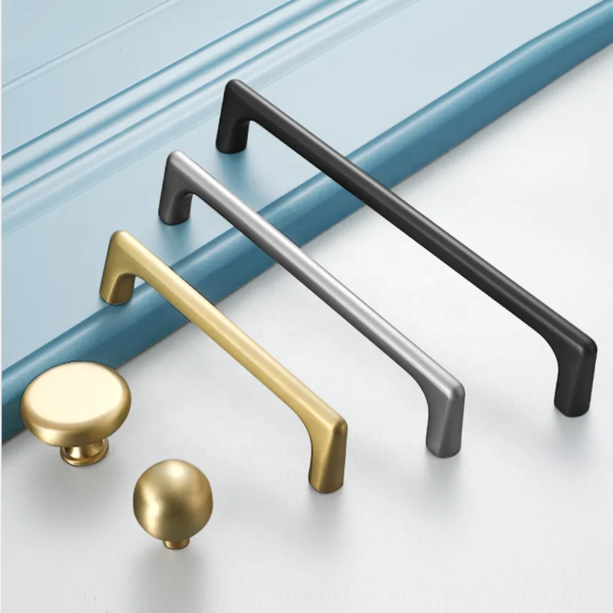 Modern New Design Kitchen Knob Wardrobe Pull Bedroom Furniture Handles