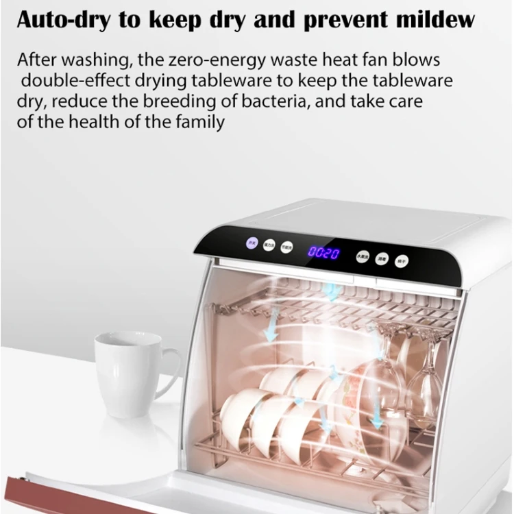 portable Intelligent table automatic independent dishwasher for kitchen home Hotel restaurant