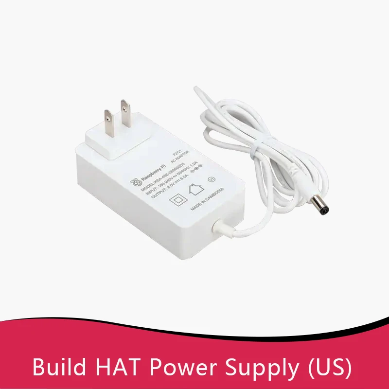 Build HAT Expansion Board with Building Blocks Motors and Sensors Build Power Supply module