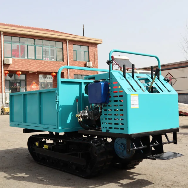 850kg 1 ton Mini Transporter Dumper Crawler Dump Truck Made In China