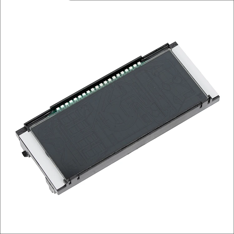 VA black white high contrast 7 segments lcd display