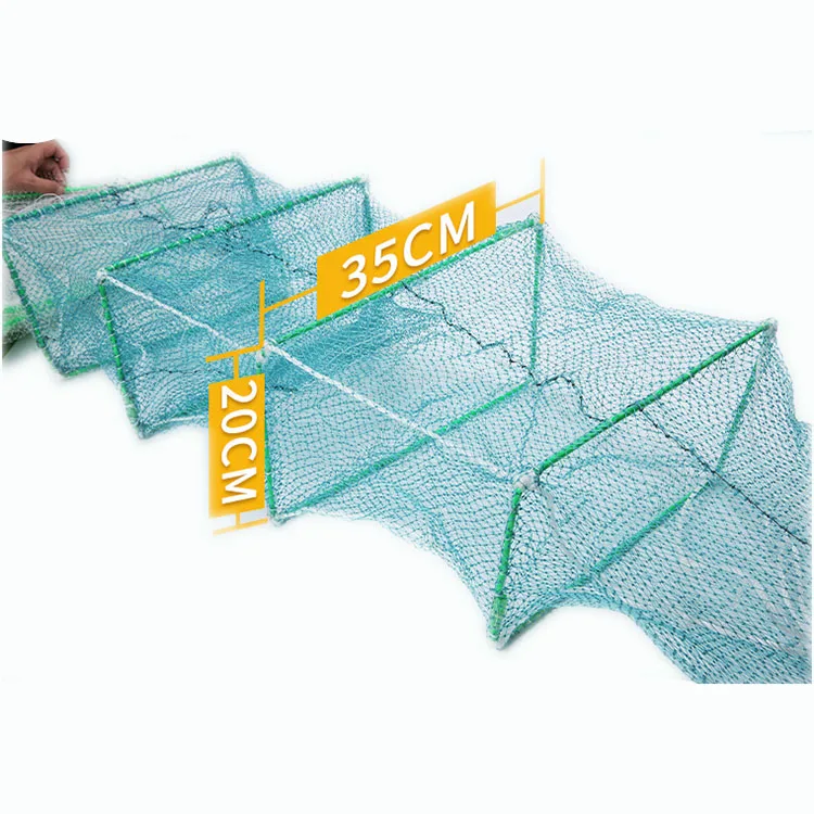 Nylon Fishing Trap 20*35*29 Long Trap Fishing Shrimp Crab Eel Aquaculture Traps