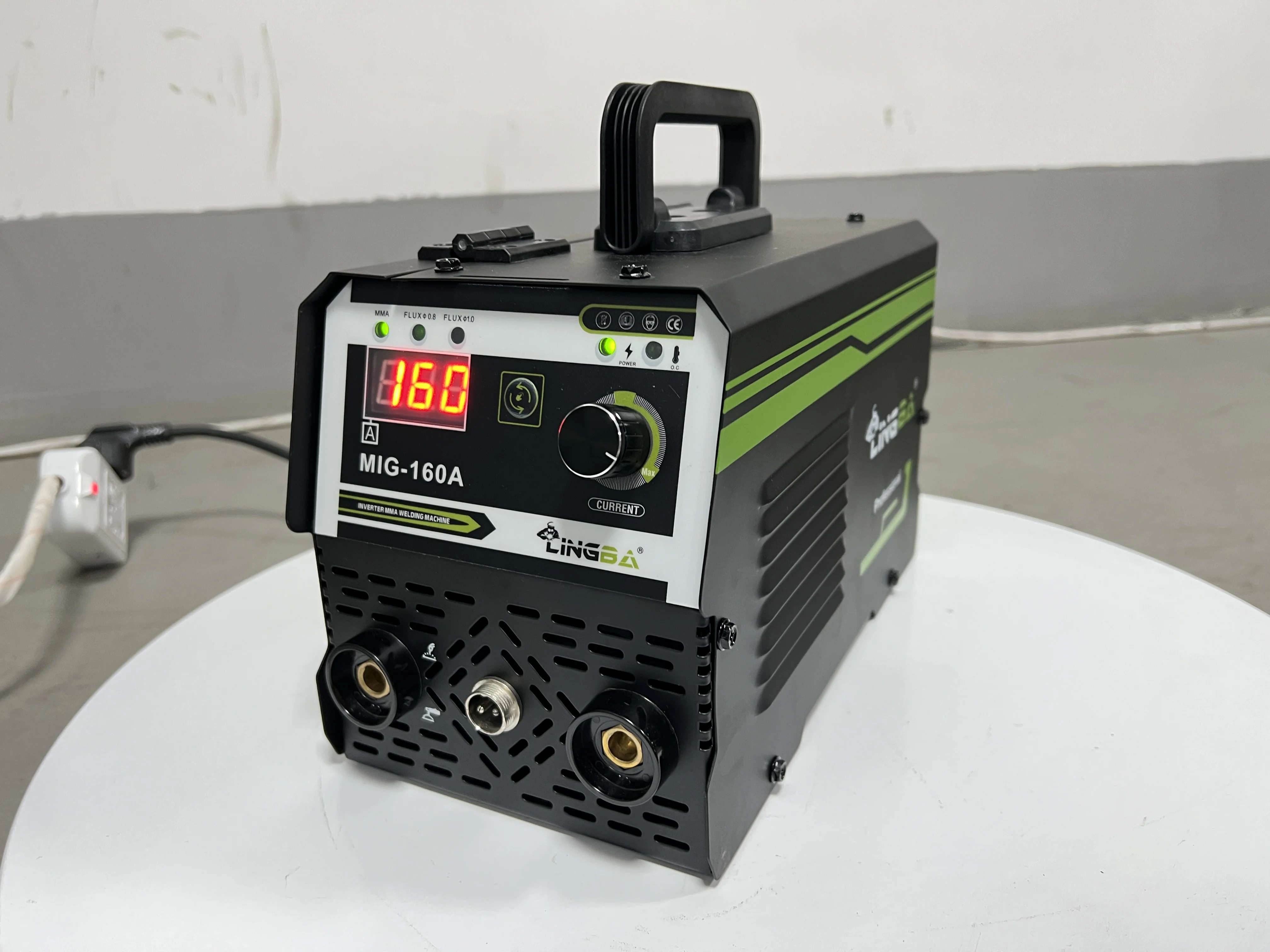 Lingba 2 in 1 MIG MMA 120A 110/220V Mini Inverter Igbt Gasless 1kg Welders maquina de soldar