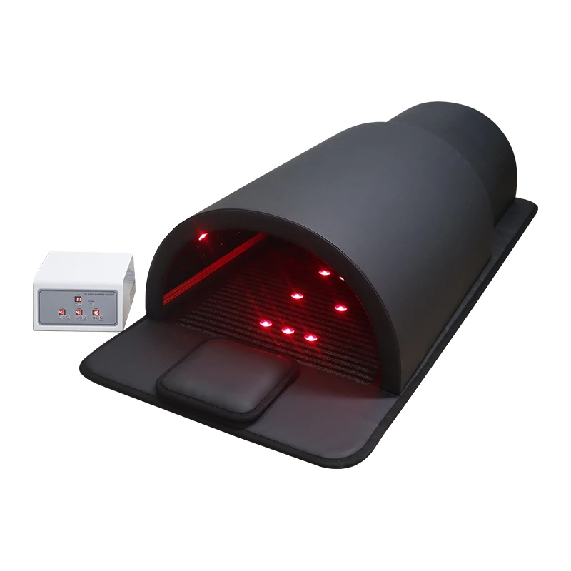 Guangyang 2023 Oem new style high-end far infrared ray 3 zone photon light sauna dome  sauna room