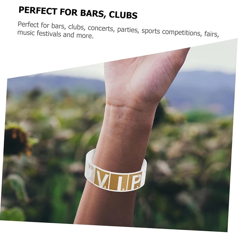 New Arrival Festival Bracelets Party  Paper Wrist Band Paper Wristbands For Event