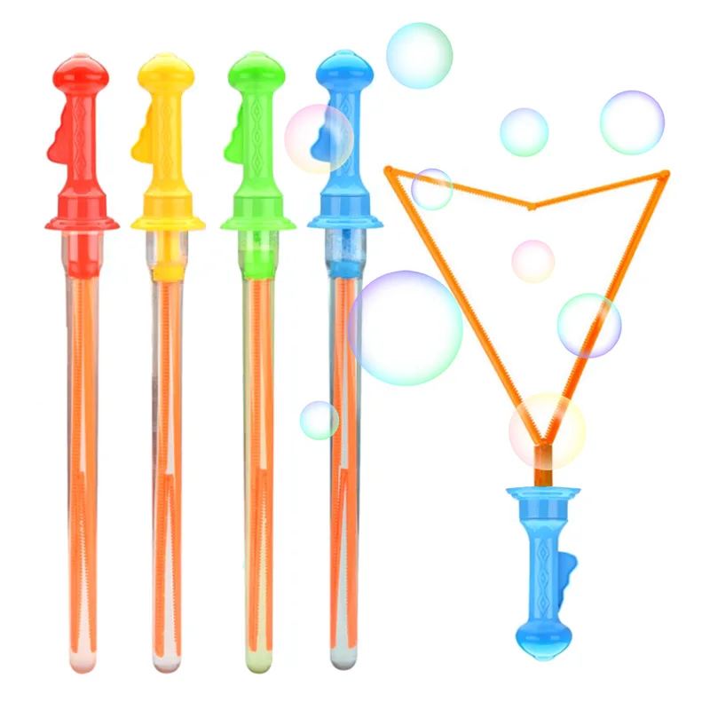 COMEMOIR 46cm Summer party favor maker soap big giant water stick toy wands bubble for kids