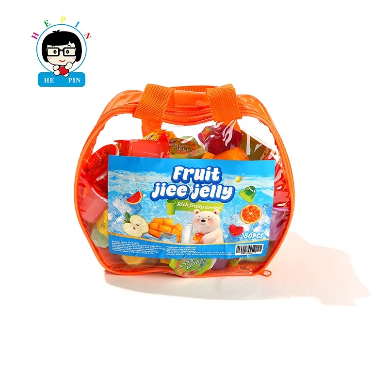 Wholesale Delicious Fruit Flavor Jelly Funny Handheld Bag Package Jelly Pudding For Kids
