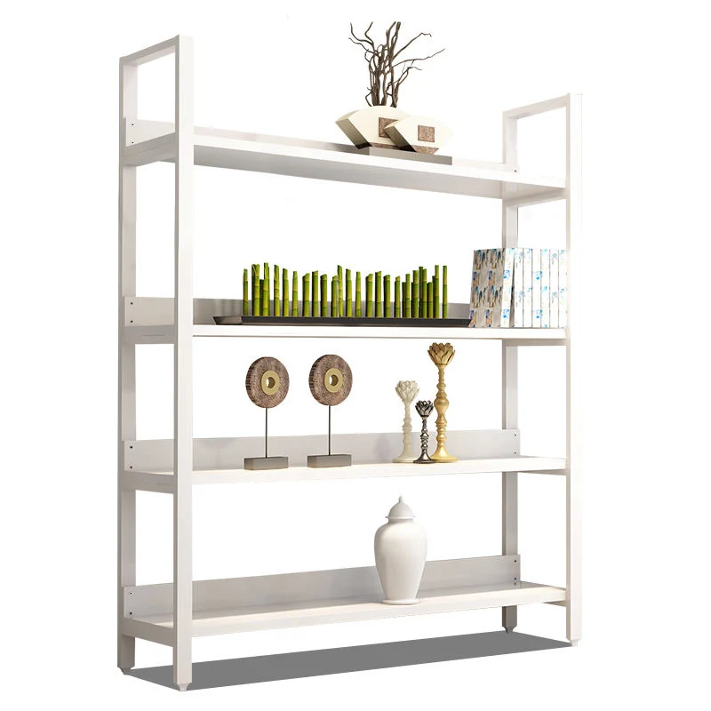 Industrial Bookshelf 5-Tier Vintage Bookcase and Bookshelves Wood and Metal Shelving Unit Display Rack and Storage Organizer