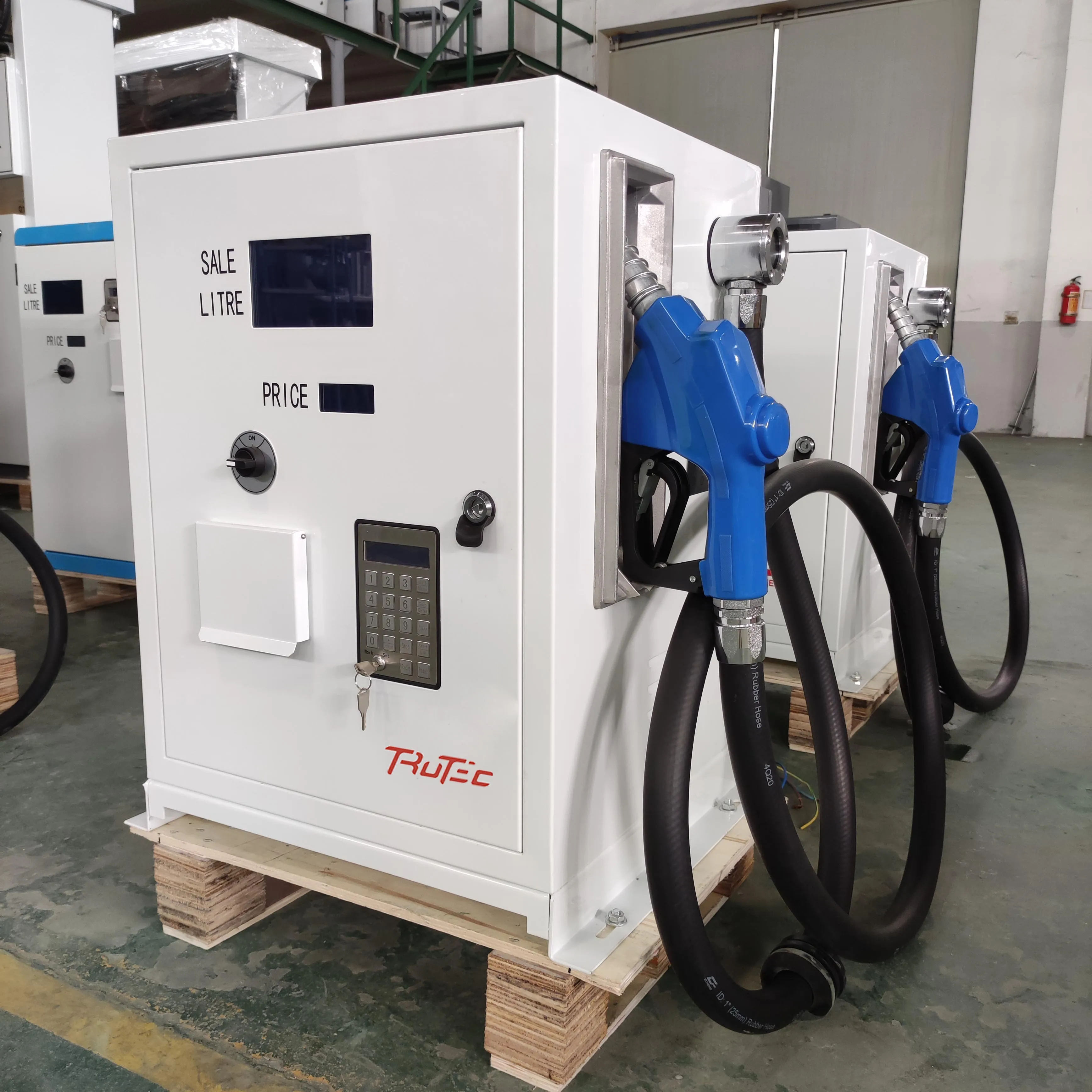 Mounted on truck mini pump used for diesel with power AC 220V or DC 12V/24 function with bill printing