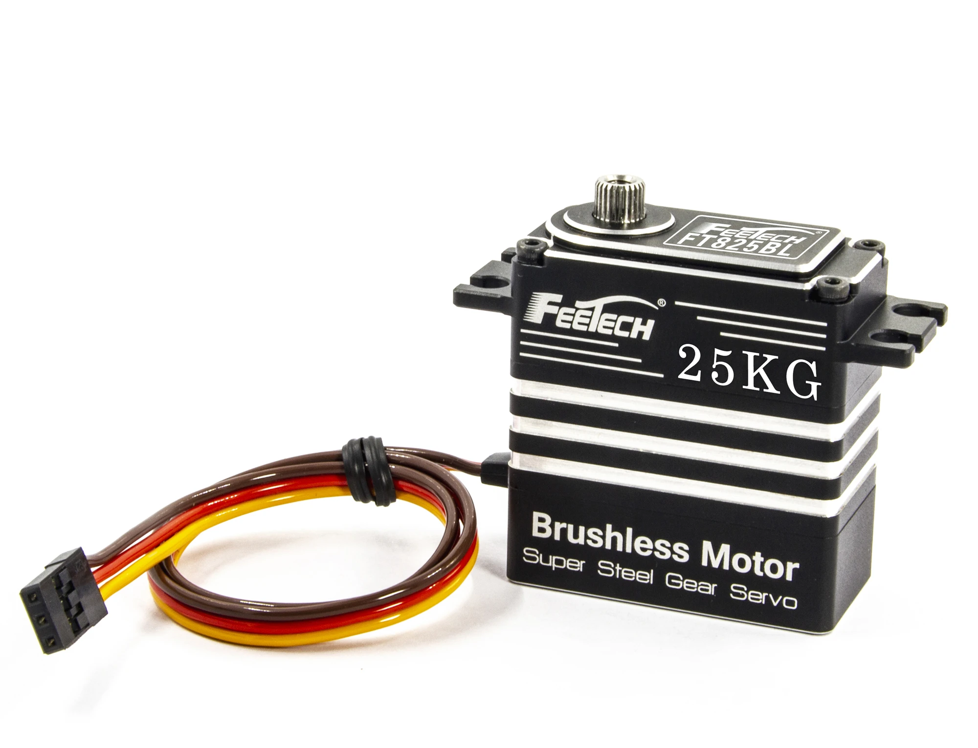 Hight Torque 25Kg Digital Servo Motor 180 Degree Steel Gear Brushless Motor Servo For Rc Engine/Air Plane Toys Flying/Helicopter