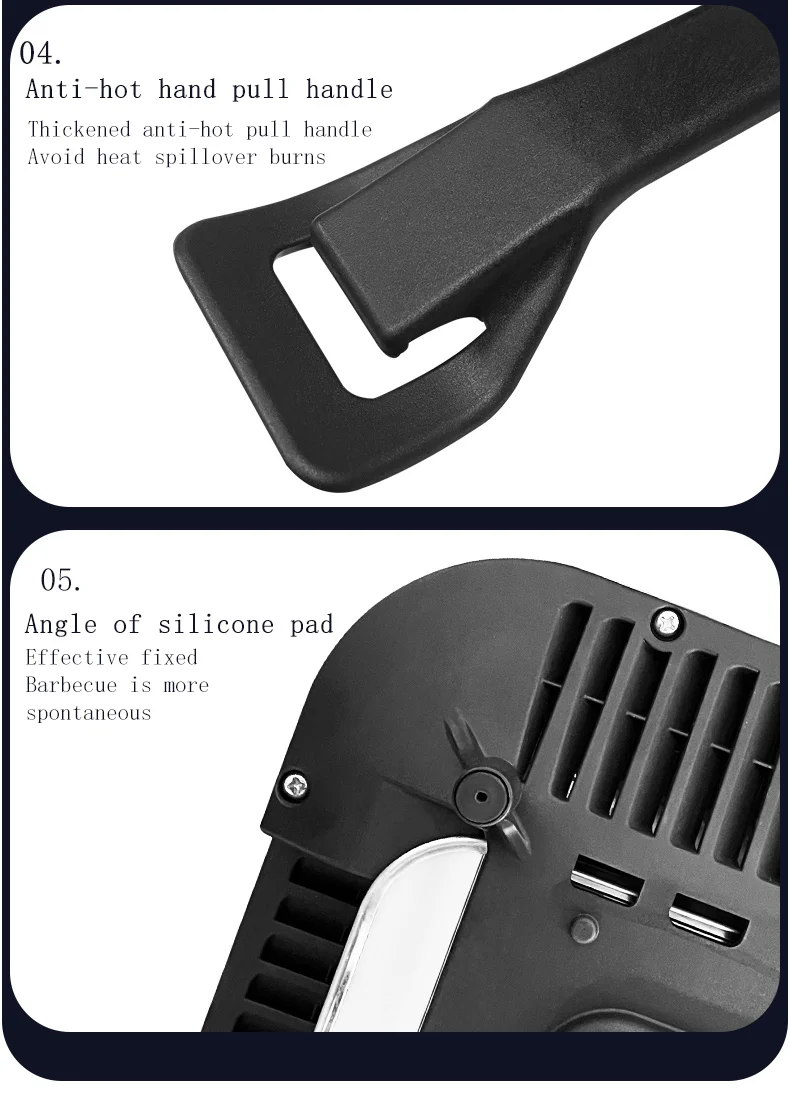 Multi-functional Nonstick Rotisserie Indoor BBQ Grill guangdong barbecue grill Electric Griddles Smokeless Barbecue Electric BBQ