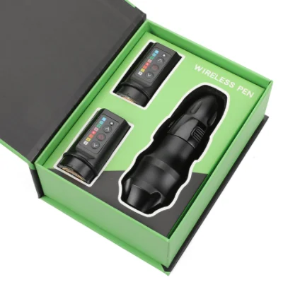 Wireless Tattoo Pen Machine Powerful Coreless Motor Chargeable Lithium Battery Tattoo Artist Tool