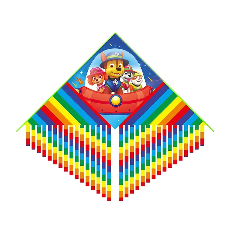 Chinese custom toys  polyester cartoon delta   kite for kids