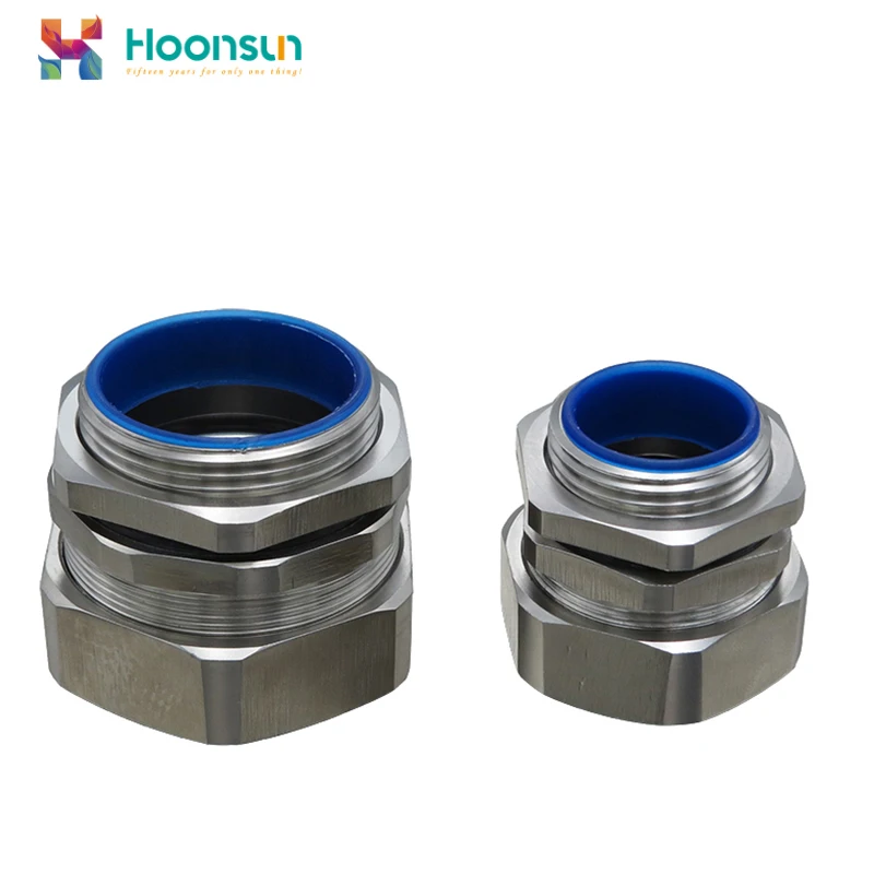 Waterproof Metal Flexible Conduit Fitting Cable Gland