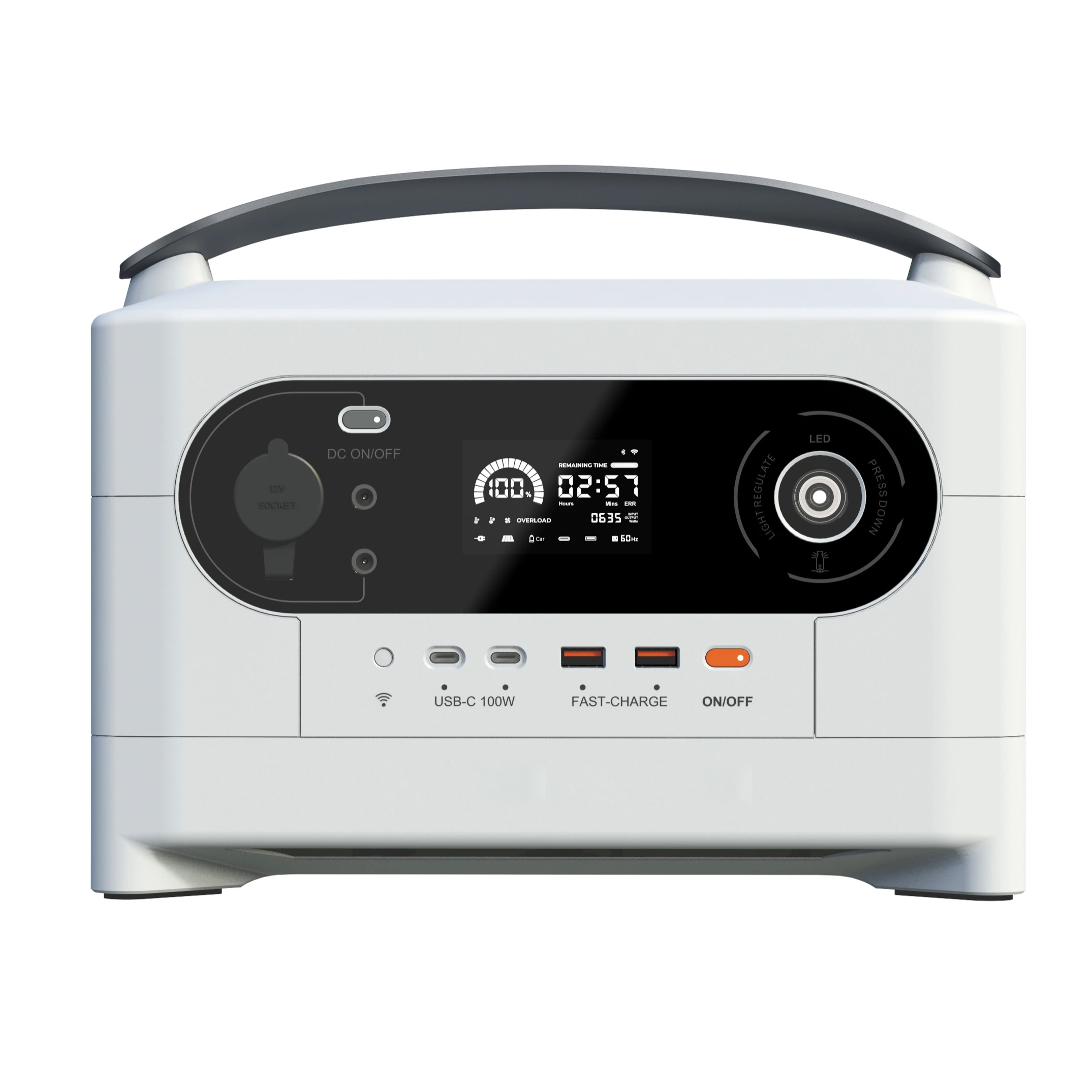 Portable Home Energy Storage 700w UPS Emergency Power Supply BMS Management System Portable Power Station