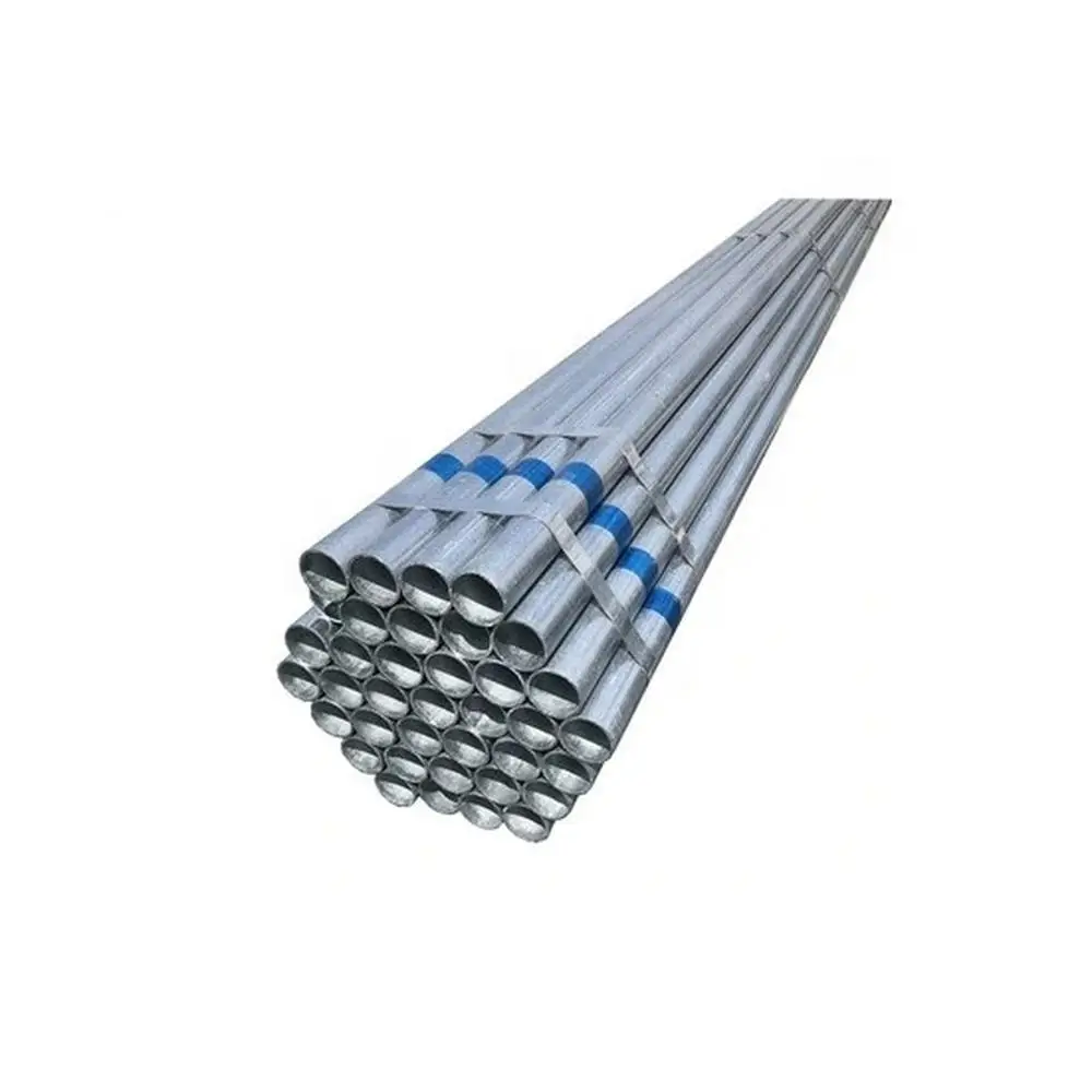Iron Steel Pipe Tube Round Bright Gi Pipe Low Price Galvanized Steel pipe