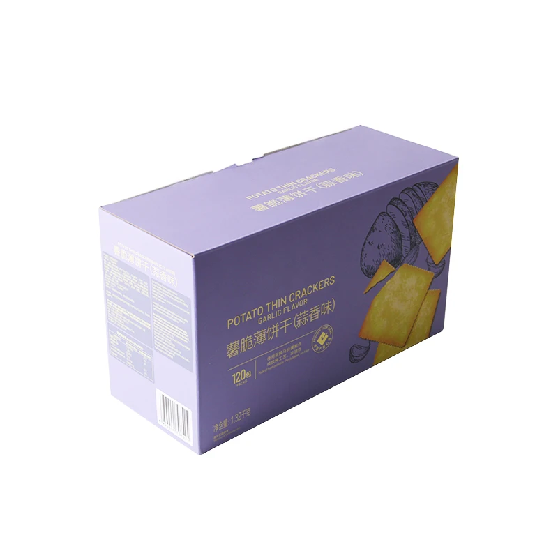 sugar less Chives biscuits cracker savoury thin biscuits