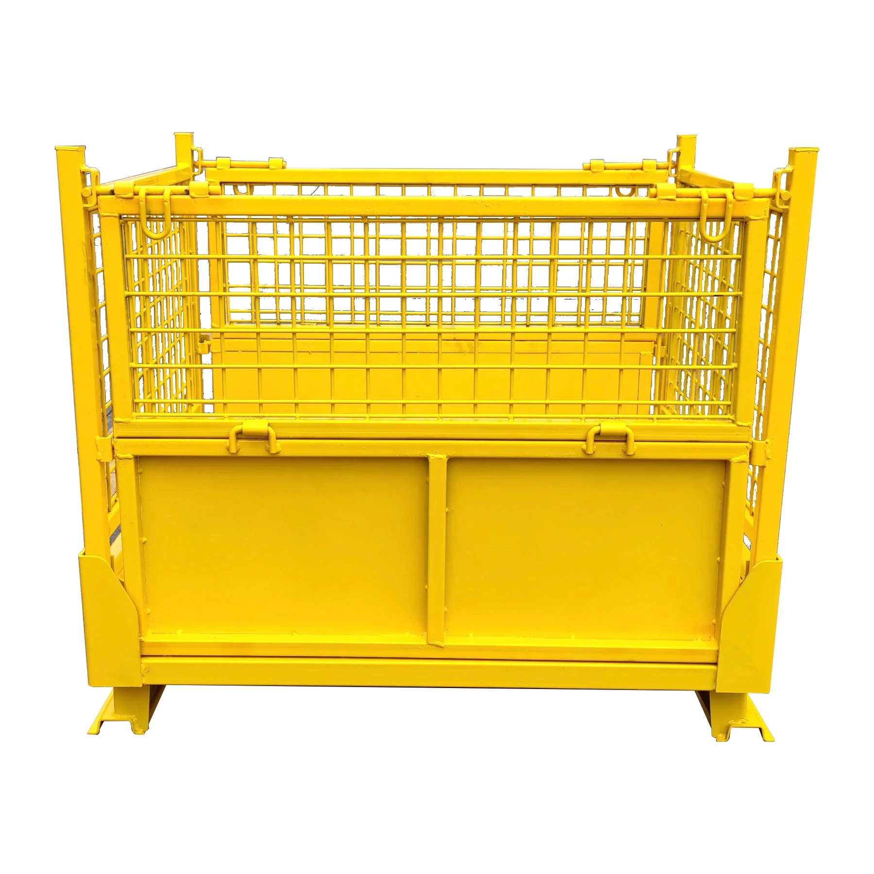 Boxes For Storage Steel Pallet Box Heavy Best Quality Warehouse Pallet Collapsible Storage Cage Wire Mesh Container Pallet
