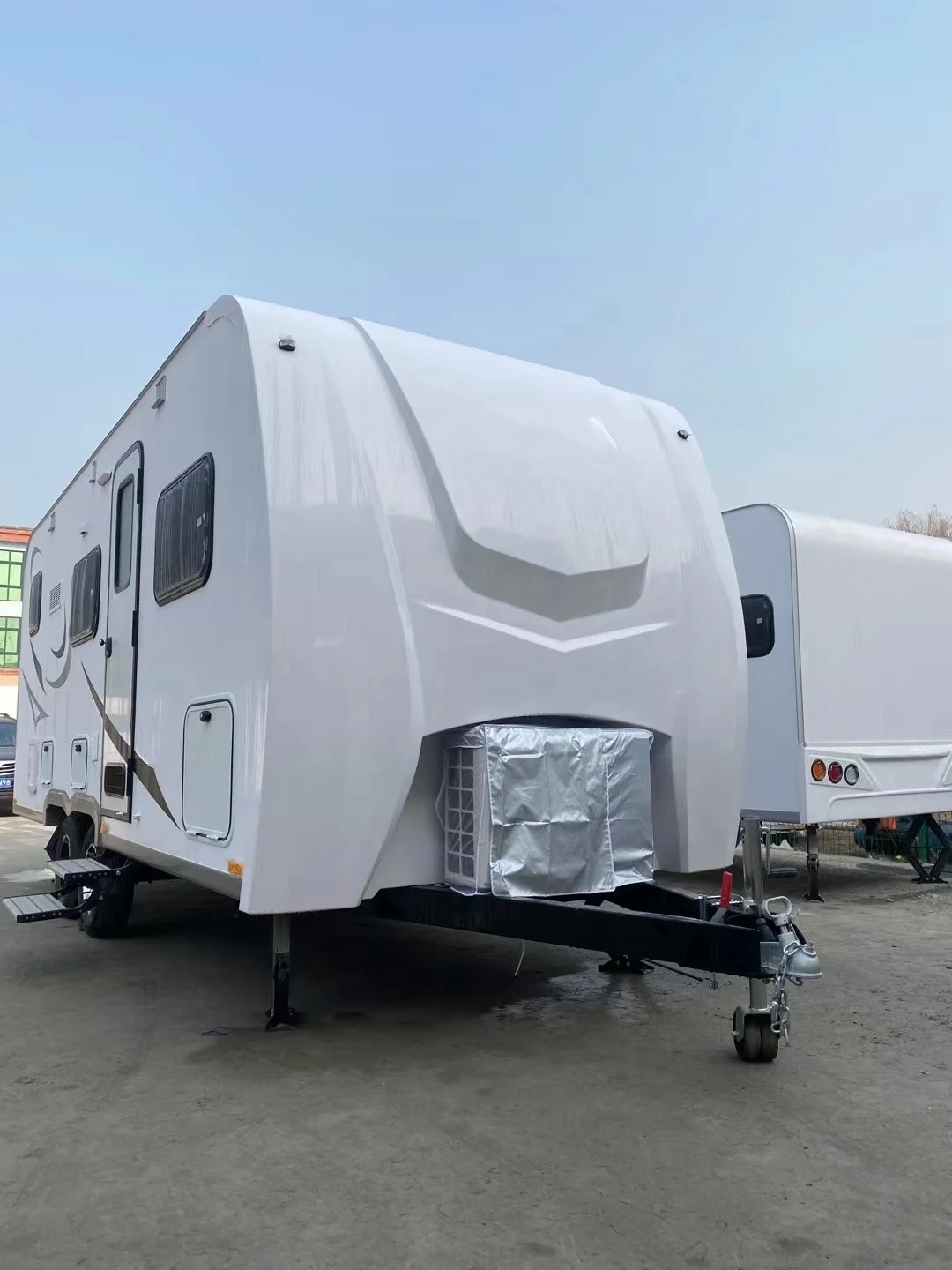 Hihg quality RV Low Price mobile home camper and caravan for sale caravan