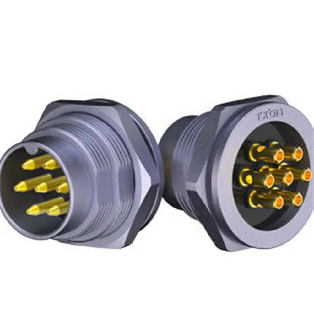M16 Waterproof circular connector male Socket
