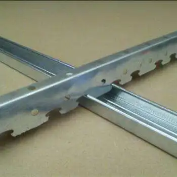 Galvanized furring channel for ceiling system