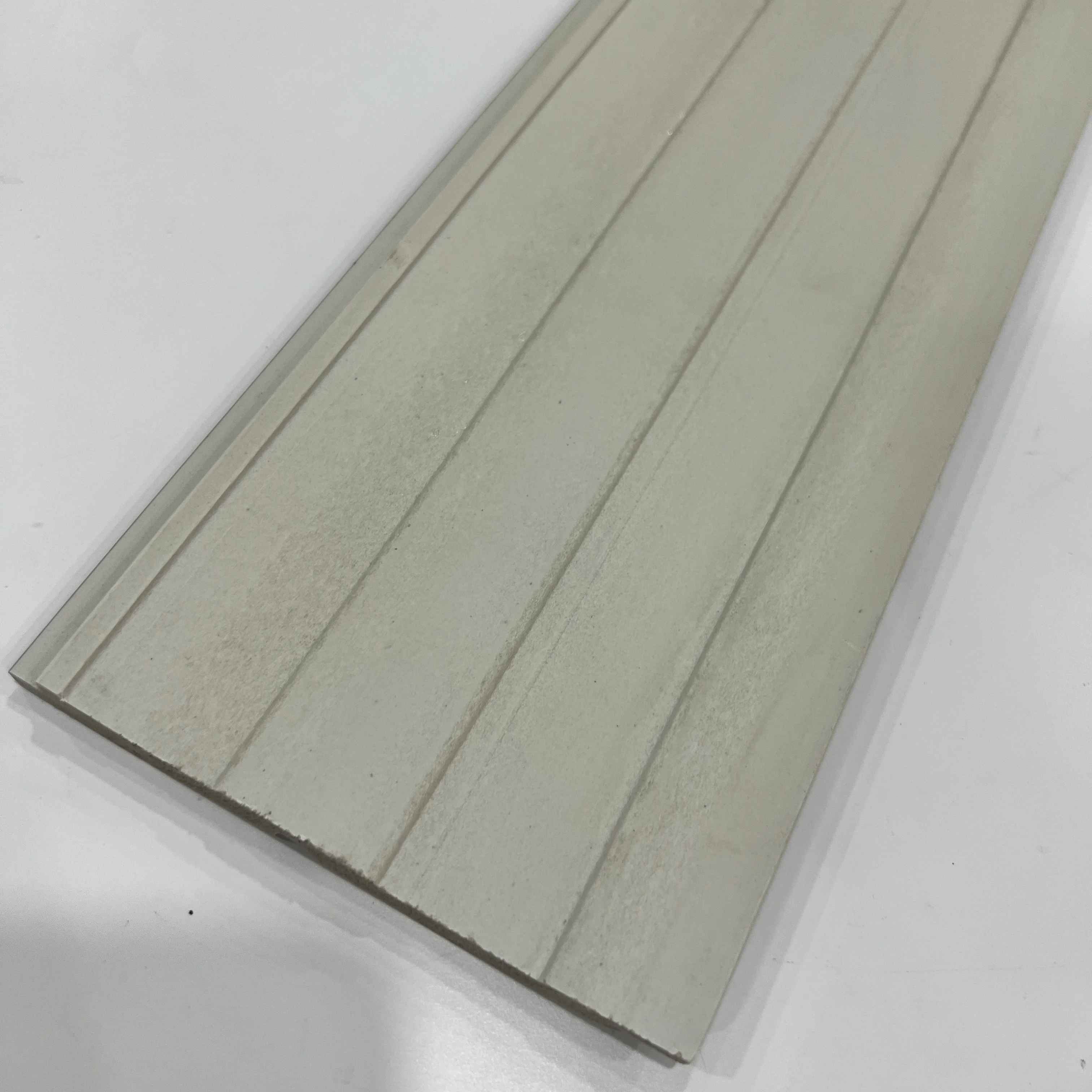 Whole Sale Price Home Decorating Material Interior Wall Cladding 120*12mm PVC Wall Panel PS Wave Board