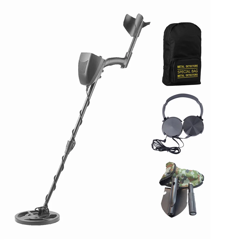 Точное позиционирование более экономичного золотого металлоискателя, поиск золотоискателя, Охотник за сокровищами с чехлом, лопата для гарнитуры
