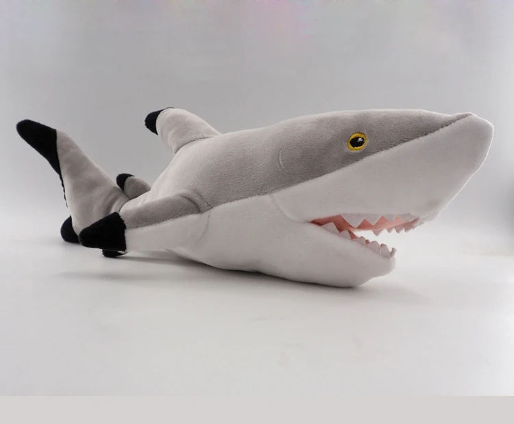 Морское животное мягкие игрушки 60 см большая акула плюшевая игрушка