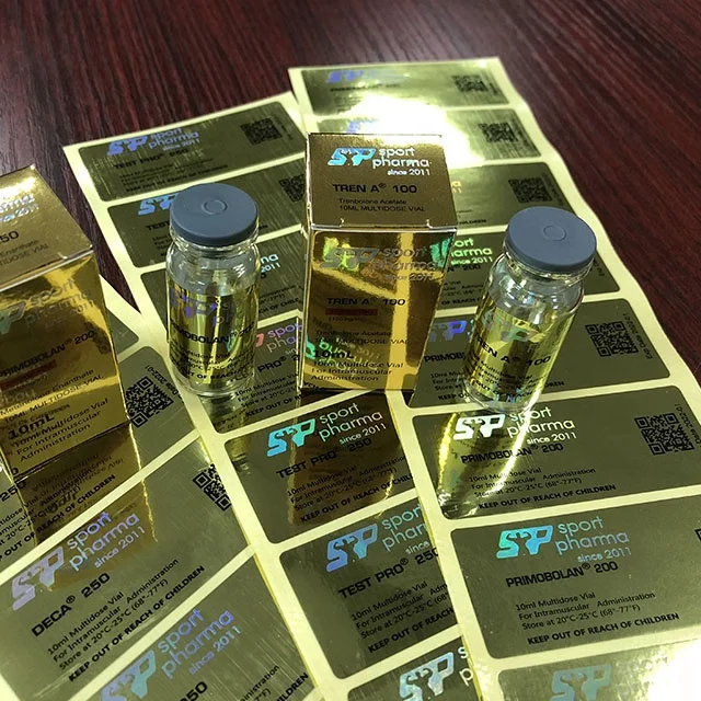 Zip Lock hologram tablet pill label sticker Mylar bag pouch for packaging