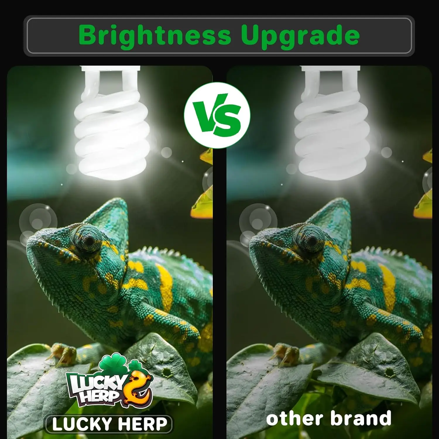 LUCKY HERP UVA UVB 5 0 для рептилий тропический 100 компактная люминесцентная лампа