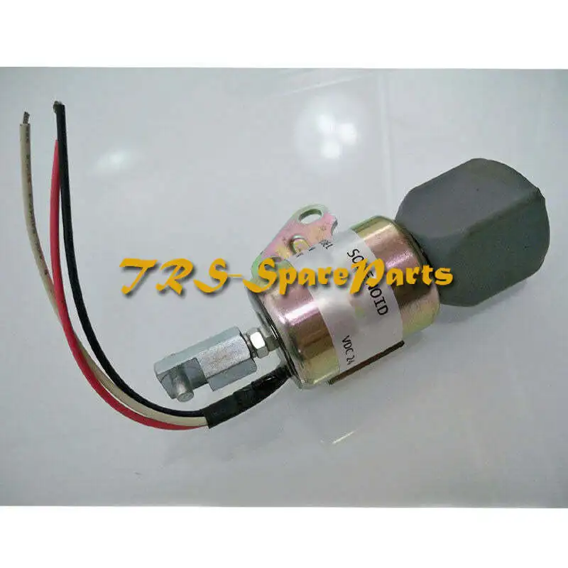 SA-4899-12 1756ES-12SULB1S5 Fuel Shutoff Solenoid For Kubota D722 D902 Z482 Engine 12V