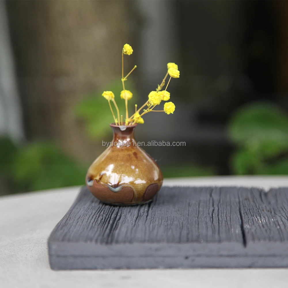 Square Wood Grain Shape Concrete Teacup Tray Multifunctional Storage Tray Log Style Home Decor Tr