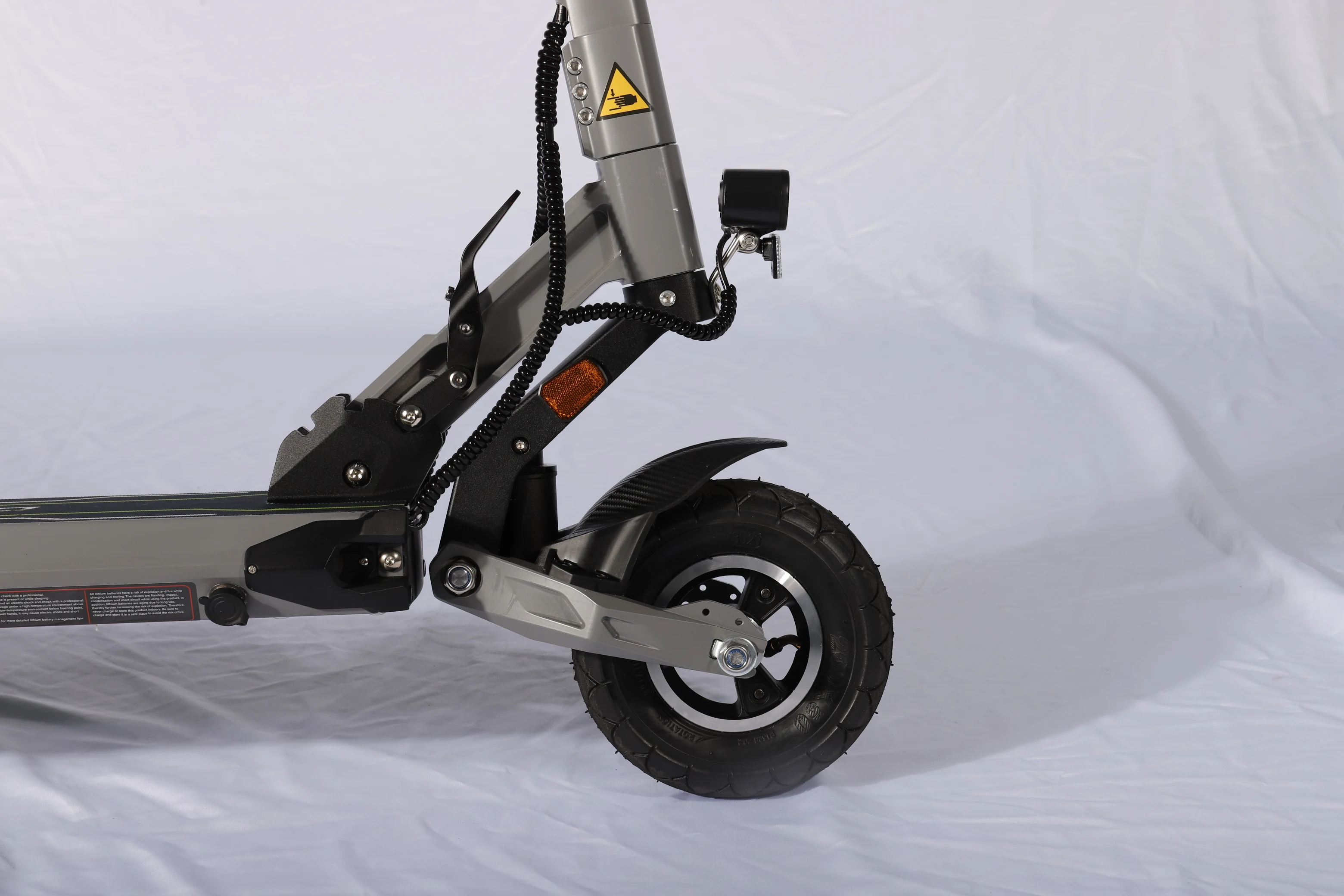 2023 New Design Teverun Blade Q 350w Dual Motor 8inch solid Tire Two Wheels Fast Electric Scooter For Adults