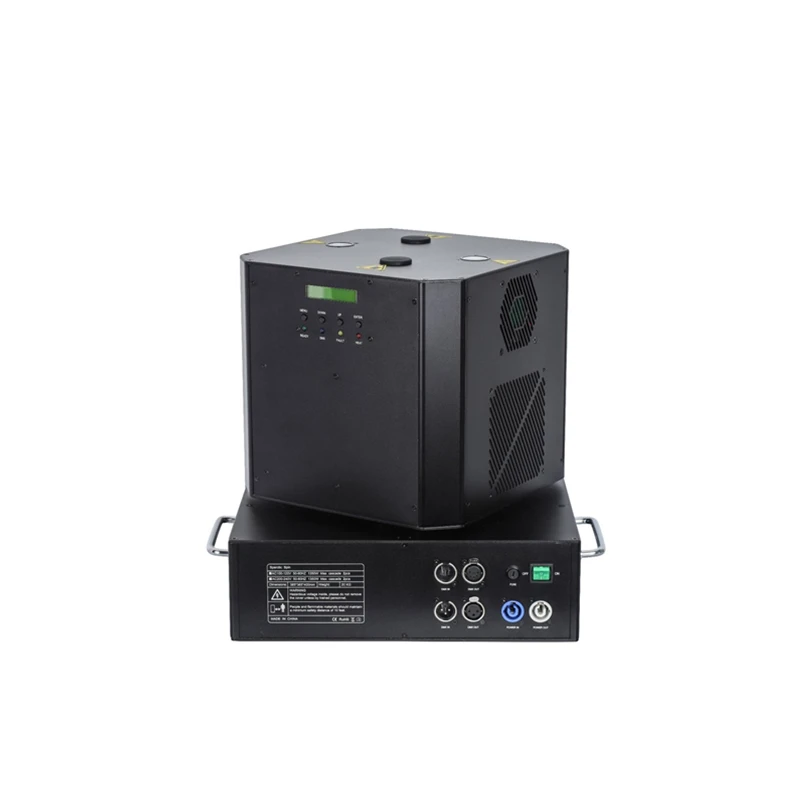 1300W Two nozzles do spray SPIN spark machine  remote DMX rotating cold spark machine for big show/stage
