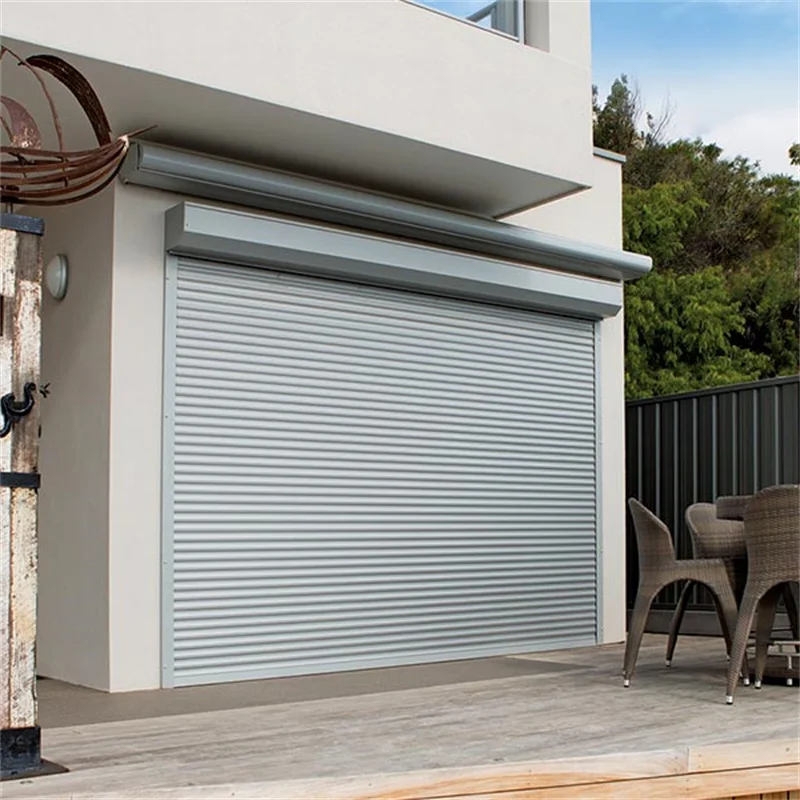CE AS2047 TOMA Good Quality Modern Manual/Motorized Double Swing Window Door Vertical Sliding Patio Glass Door Roller Shutter
