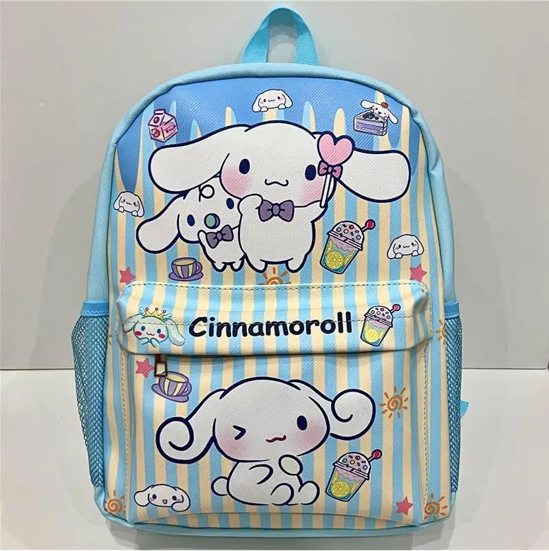 XUX мультяшный Kuromi My Melody Cinnamoroll PU водонепроницаемый детский школьный рюкзак для учеников начальной школы