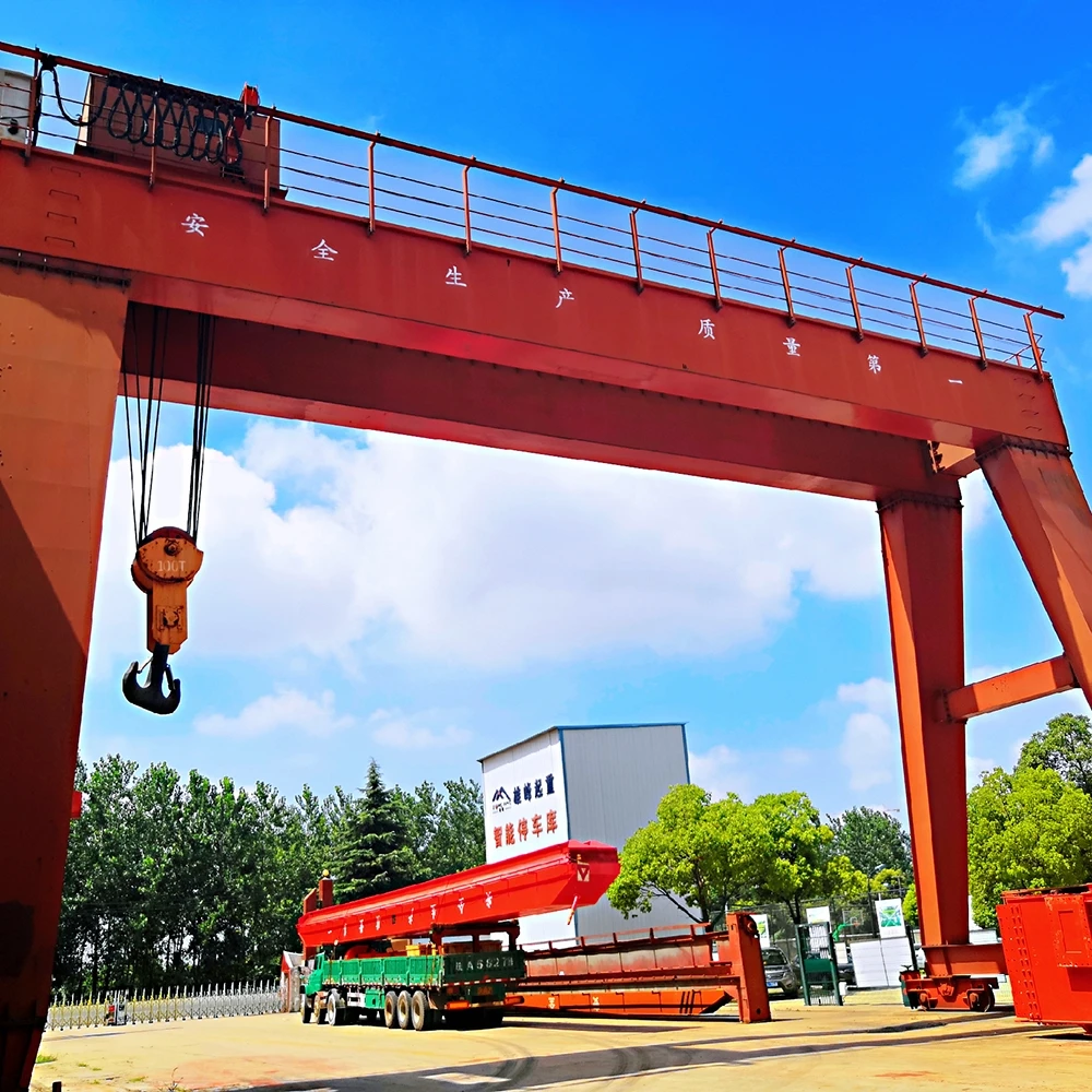 Factory Supply RTG Mobile Container Gantry Crane with Electric Power 2ton 4ton 10ton 50ton movable rail mounted gantry crane