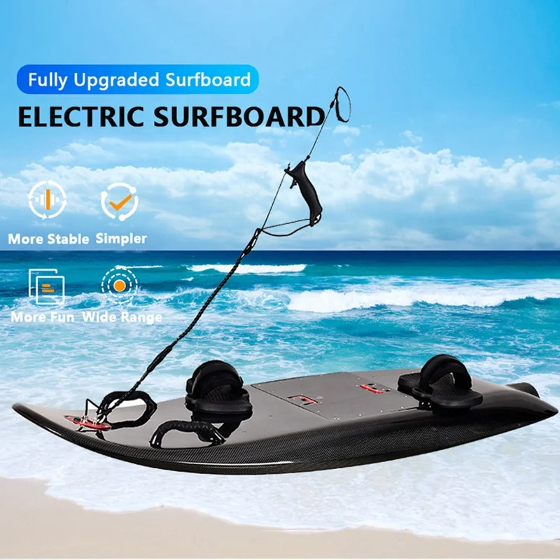 Jet Electric Powered Carbon Fiber Surf Board High Quality Surfing Electric Surfboard Best Price Stock Jet Electric Surfboard